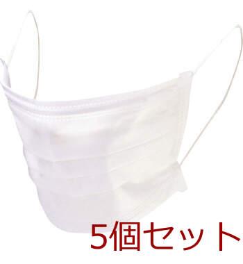 マスク 不織布マスク50枚 大人用 2981JJ 5個セット 送料無料-1
