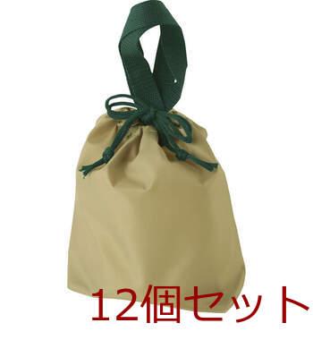 巾着ミニトート BD083 ベージュ 12セット 送料無料-1