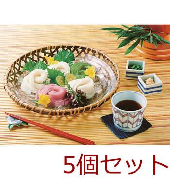 池利 三色三輪素麺 小箱 レシピ付 Q S 5セット 送料無料-1