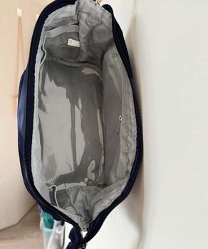 自立 化粧ポーチ 二段コスメポーチ 送料無料 即日発送-9