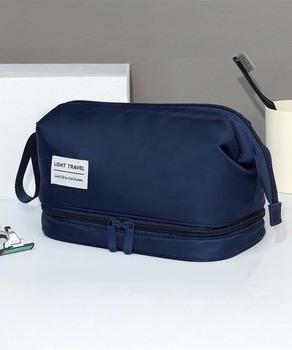 自立 化粧ポーチ 二段コスメポーチ 送料無料 即日発送-8