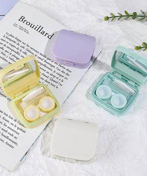 内鏡付きコンタクトレンズケースセット無地　コンタクトレンズボックス 5点セット 送料無料 即日発送-7