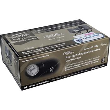 ＦＯＣＡＬ アネロイド血圧計 ＦＣ １００Ｖ ナイロンカフ ピンク 送料無料-1