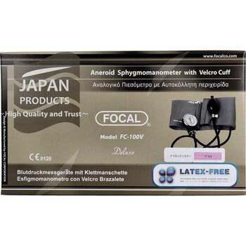 ＦＯＣＡＬ アネロイド血圧計 ＦＣ １００Ｖ ナイロンカフ ピンク 送料無料-2