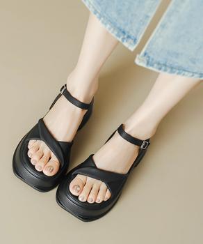 厚底サンダル サマーサンダル レディース 送料無料 即日発送-5