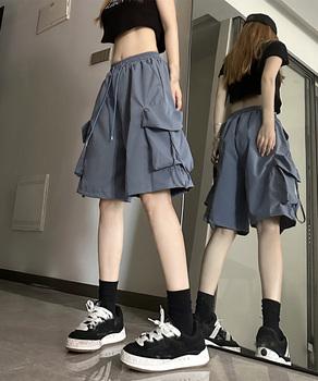 カーゴショートパンツ 5分丈ハーフパンツ 送料無料 即日発送-4