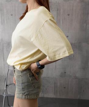 ビッグTシャツ レディース 半袖トップス 送料無料 即日発送-5