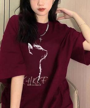 ビッグTシャツ レディース 半袖トップス 送料無料 即日発送-6