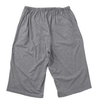 大きいサイズ PEANUTS 天竺リンガー半袖Tシャツ+ハーフパンツ 3L 4L 5L 6L 8L ライトグレー ラッピング可 送料無料 即日発送-5