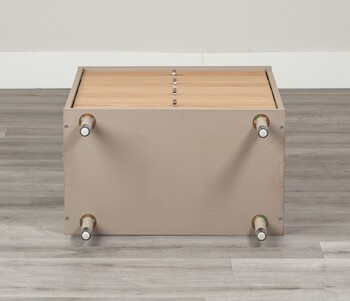 ツートーンの落ち着きのあるデザインが魅力 60チェスト シュランク 2025年新作 送料無料-7