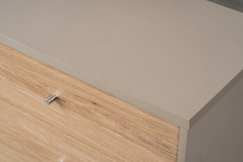 ツートーンの落ち着きのあるデザインが魅力 60チェスト シュランク 2025年新作 送料無料-8