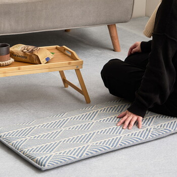 ベンチクッション インド綿100% クラック 2カラー 約43×120cm 送料無料-13