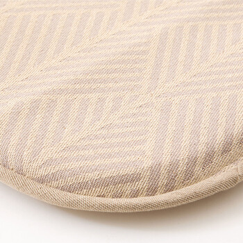 馬蹄クッション インド綿100% クラック 2カラー 約43×41cm 送料無料-3