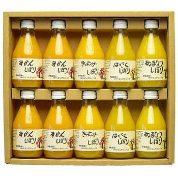 伊藤農園 １００％ピュアジュース４種飲み比べ１０本 のし対応可 送料無料-1