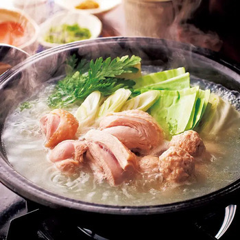 博多華味鳥 水たき もつ鍋食べ比べセット のし対応可 送料無料-2