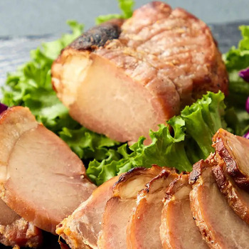 マイスター山野井 黒豚焼豚二種と合鴨セット のし対応可 送料無料-1