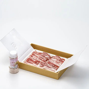 さくらポークバラ焼肉＆岩塩 のし対応可 送料無料-2
