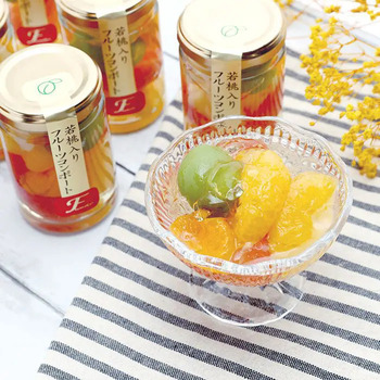 ふみこ農園 若桃入りフルーツコンポート ６本 のし対応可 送料無料-3