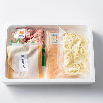 絆屋 おおいた冠地どり 鶏白湯鍋セット のし対応可 送料無料-3