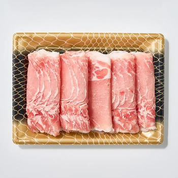 四万十ポークロースしゃぶしゃぶ用 のし対応可 送料無料-4