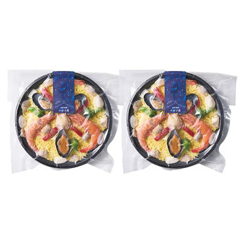 白河高原ナポリ舎 魚介と野菜の彩りパエリア 2個入 のし対応可 送料無料-2