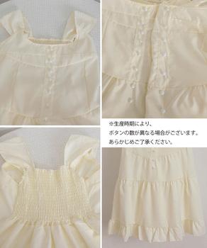 ティアード ミニワンピース ノースリーブ 送料無料 即日発送-9