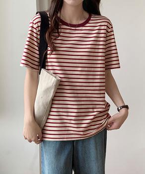 ボーダーTシャツ半袖 レディース 送料無料 即日発送-3