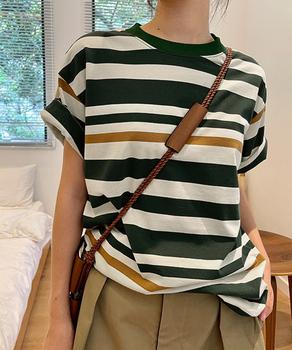 ボーダーTシャツ半袖 レディース 送料無料 即日発送-7