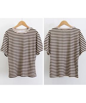 ボーダーTシャツ半袖 レディース 送料無料 即日発送-8