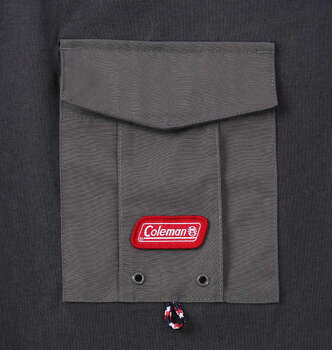 大きいサイズ Coleman USAコットンポケット付半袖Tシャツ 3L 4L 5L 6L 8L チャコール ラッピング可 送料無料 即日発送-4