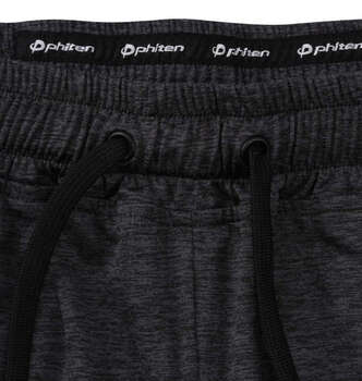 大きいサイズ Phiten DRYカチオン天竺ハーフパンツ 3L 4L 5L 6L 8L ブラック ラッピング可 送料無料 即日発送-3