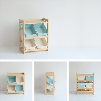 キッズトイボックスラック ナチュラル　buzz ILR 3581 送料無料 即日発送-13