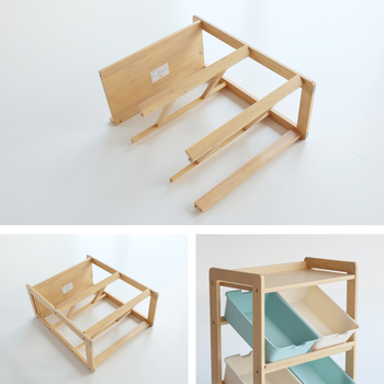 キッズトイボックスラック ナチュラル　buzz ILR 3581 送料無料 即日発送-15