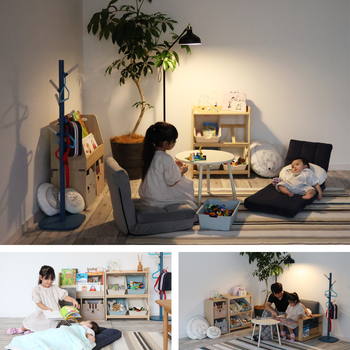 キッズトイボックスラック ナチュラル　buzz ILR 3581 送料無料 即日発送-6