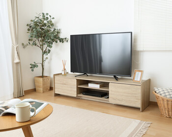 ヘーゼル TVボード 160幅 送料無料-18