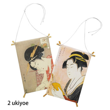 メッセージ封筒 凧 のぼり絵 浮世絵 10個入 2柄混合 インテリア 客室演出小物 日本製 送料無料-1