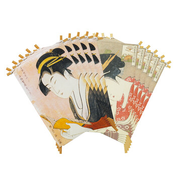 メッセージ封筒 凧 のぼり絵 浮世絵 10個入 2柄混合 インテリア 客室演出小物 日本製 送料無料-5