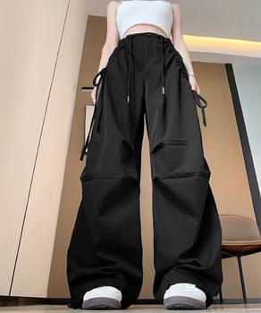 サイドドロスト カーゴパンツ レディース 送料無料 即日発送-2