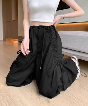 サイドドロスト カーゴパンツ レディース 送料無料 即日発送-3