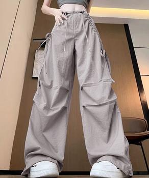 サイドドロスト カーゴパンツ レディース 送料無料 即日発送-6