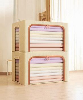 折りたたみ収納ボックス 大容量衣類収納袋 送料無料 即日発送-2