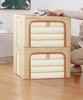 折りたたみ収納ボックス 大容量衣類収納袋 送料無料 即日発送-3