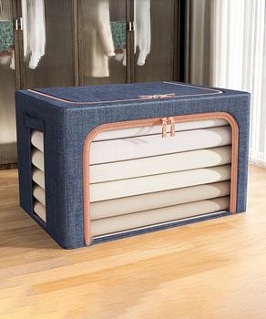 折りたたみ収納ボックス 大容量衣類収納袋 送料無料 即日発送-8