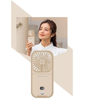 携帯扇風機 充電式首掛け扇風機 5way 送料無料 即日発送-6