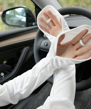 アームカバー レディース 日焼け防止 送料無料 即日発送-4