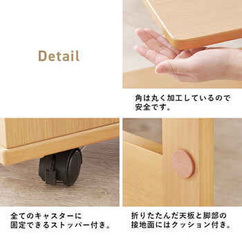 バタフライダイニングテーブルVDT 7965T NA 送料無料-15