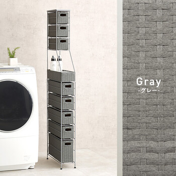 ランドリーチェストRAN 2459DBR 送料無料-15