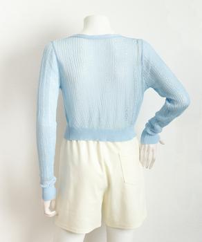 カーディガン 透かし編み レディース 送料無料 即日発送-8