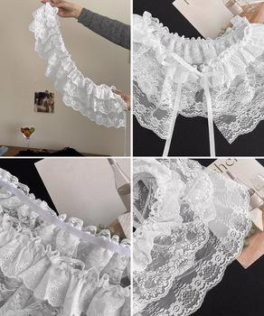 総レースヒップカバー ティアード裾カバー 送料無料 即日発送-9