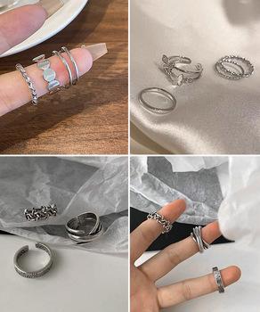 指輪リング シルバー マルチリングセット 送料無料 即日発送-9